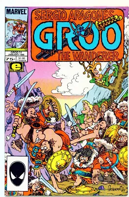 Buy SERGIO ARAGONÉS GROO THE WANDERER (VOL.2) • Issue #11 • Marvel Comics • 1986 • 4.95£