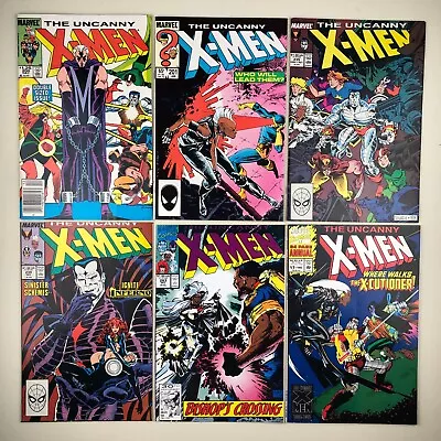 Buy Uncanny X-Men #200, 201, 235, 239, 283, Annual #17 (1985-1993) 1st X-Cutioner • 64.34£