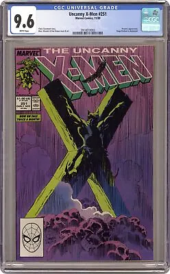 Buy Uncanny X-Men #251 CGC 9.6 1989 3914010003 • 90.68£