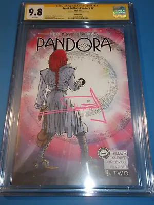 Buy Frank Miller's Pandora #2 Rare 1:25 Variant CGC 9.8 NM/M Signature Series Miller • 138.66£