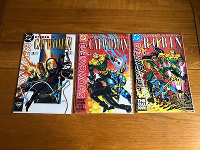 Buy Showcase '93  2, 4 & 5. All Nm Or Nm- Cond. 1993 Series. Dc. Catwoman & Robin • 3.75£