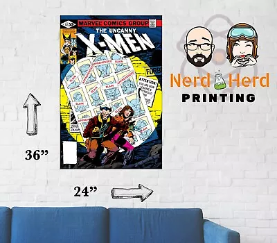 Buy The Uncanny X-Men #141 Cover Wall Poster Multiple Sizes 11x17-24x36 • 21.81£