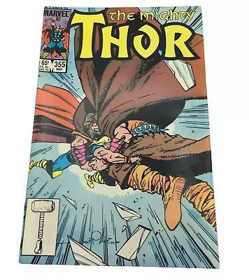 Buy Marvel The Mighty Thor  #355 Vol. 1 (1985) Comic's Vintage Comic Book • 6.32£