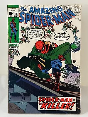 Buy AMAZING SPIDER-MAN #90 - Death Of Captain Stacy (1970) • 67.96£