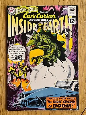 Buy Brave And The Bold #40 Fn- (5.5) Cave Carson March 1962 Dc Comics ** • 29.99£