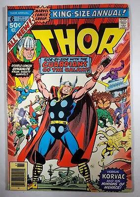 Buy Mighty Thor King-size Annual #6, 1977, Guardians Of The Galaxy, Korvac! • 7.92£
