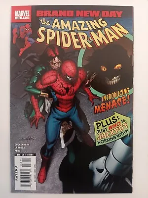 Buy Amazing Spider-Man # 550 Key 1st Lily Hollister As Menace 2008 Marvel Jackpot • 6.31£