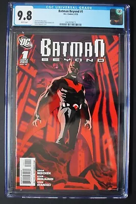 Buy Batman Beyond #1 1st HUSH BEYOND 2010 1st Micron Mad Hatter Dick Grayson CGC 9.8 • 151.11£