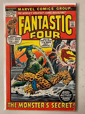 Buy Fantastic Four #125 Last Stan Lee Script 5.0 (1972) • 8£