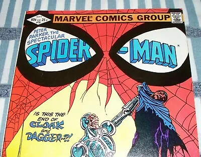 Buy Peter Parker The Spectacular Spider-Man #70 Cloak & Dagger Sept. 1982 VF Con. DM • 11.18£
