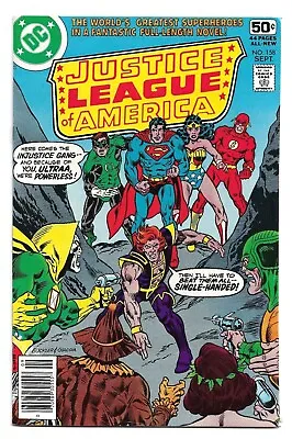 Buy Justice League Of America 158 DC 1978 Ultraa Wonder Woman Superman Flash 8.5 VF+ • 10.36£