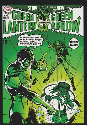 Buy GREEN LANTERN / GREEN ARROW #76, DC Comics COMIC POSTCARD NEW *Superheroes • 2.06£