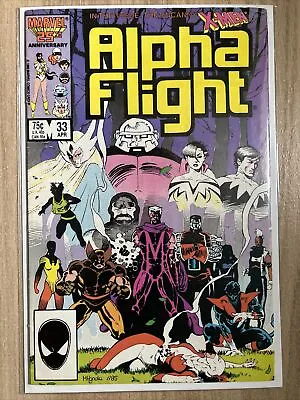 Buy Alpha Flight #33  - Mike Mignola Cover, 1st Appearance Lady Deathstrike (1983) • 10£