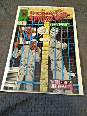 Buy SPECTACULAR SPIDER-MAN #151 NM 1989 Marvel - Newsstand - Tombstone App. • 3.98£