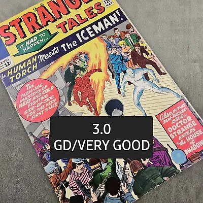 Buy #120 STRANGE TALES Marvel Comics 1964 Human Torch+Iceman Kirby/Ditko Dr Strange • 31.74£