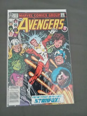Buy Avengers 232 RARE NEWSSTAND HARRY STYLES As EROS Starfox MCU MOVIE Marvel Key 🎥 • 47.35£