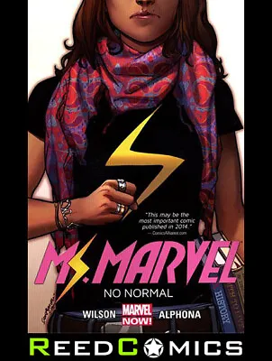 Buy MS MARVEL VOLUME 1 NO NORMAL GRAPHIC NOVEL New Paperback Collects (2014) #1-5 • 12.99£