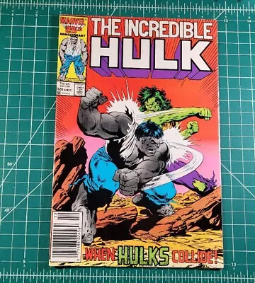 Buy Incredible Hulk #326 (1991) Newsstand Green Vs. Grey Hulk! Marvel Comics Milgrom • 19.85£