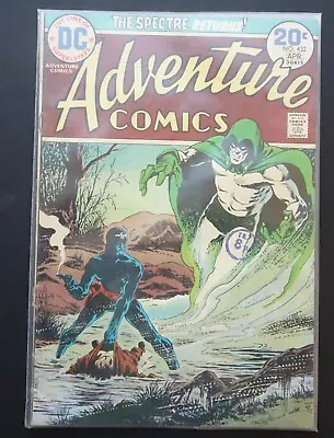 Buy Vintage Bronze Age DC Comic Adventure Comics The Specter Returns No 432 • 5.49£