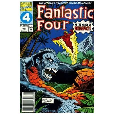 Buy Fantastic Four (1961 Series) #360 Newsstand In VF Condition. Marvel Comics [v] • 3.86£