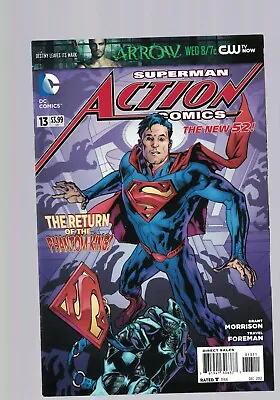 Buy DC Comics Superman Action Comics No. 13 December 2012  $3.99 USA  The New 52! • 2.69£