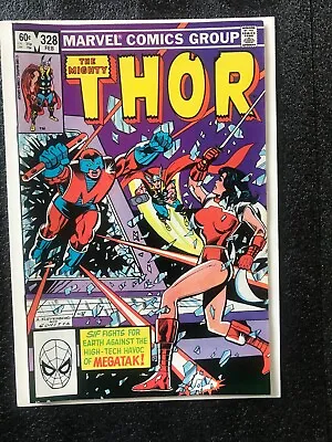 Buy The Mighty Thor # 328 - 1st App Megatak ! * Vf / Nm *  Glossy Covers • 10.20£