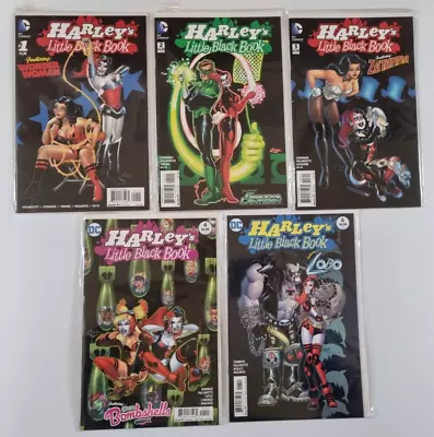 Buy Harley's Little Black Book Feat Wonder Woman Issues 1 2 3 4 6 DC Comics • 20£
