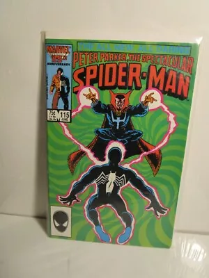 Buy Peter Parker The Spectacular Spider-Man #115 Marvel Comics 1986 BAGGED BOARDED • 10.93£