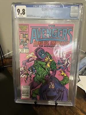 Buy Avengers #269 (1986) Newsstand Classic Kang Vs. Immortus CGC 9.8 • 394.24£