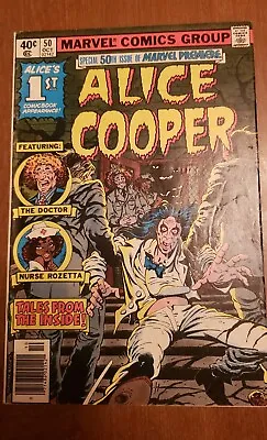 Buy Marvel Premiere Special 50th Issue Alice Cooper 1st Comic Book Appearance 1979 • 31.98£