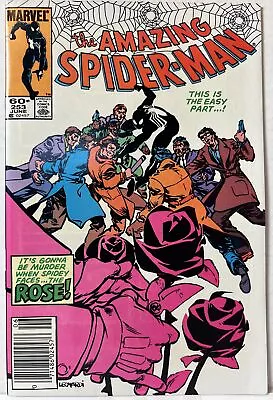 Buy Amazing Spider-Man #253 (1984) Newstand Edition 1st Appearance Of The Rose *VF* • 7.99£