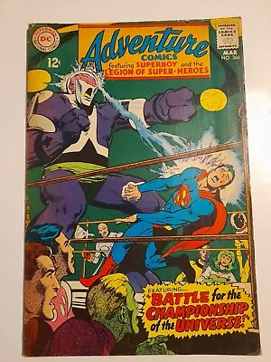 Buy Adventure Comics #366 Mar 1968 VGC 4.0 Cover Art By Neal Adams • 9.99£