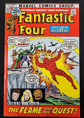 Buy Fantastic Four #117 1971 Marvel Comic  • 11.85£