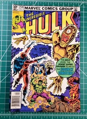 Buy The Incredible Hulk #259 (1981) Marvel  Comics Low Grade GD Mantlo Buscema  • 11.82£