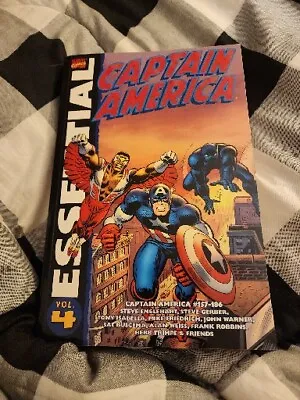 Buy Marvel Comics Essential Captain America Vol 4 #157-186 1st Print 2008 Stan Lee • 13.66£