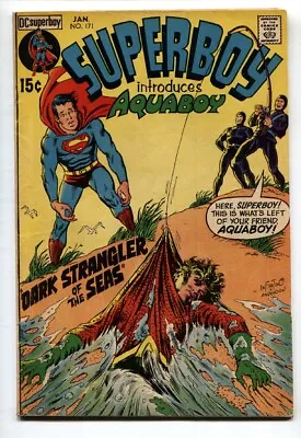 Buy SUPERBOY #171 1971-Introduction Of AQUABOY-comic Book DC • 32.41£