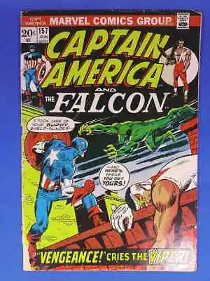 Buy Captain America #157 GD/VG 1st App Of Viper Marvel Comics C10A • 8.33£