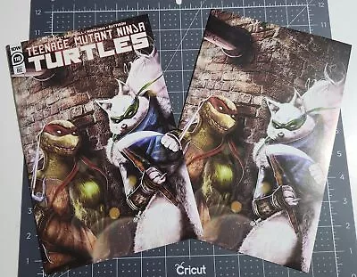 Buy Teenage Mutant Ninja Turtles #110 Exclusive Hal Laren Trade/Virgin Variant Set • 21.34£