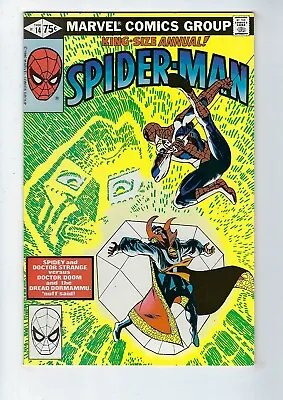 Buy AMAZING SPIDER-MAN KING-SIZE ANNUAL # 14 (DR STRANGE & Dr DOOM App. 1980) NM+ • 24.95£