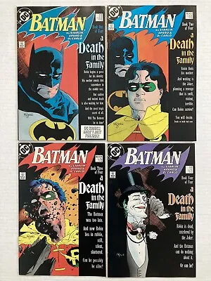 Buy Batman Death In The Family 426-429 427 428 Set Robin Jason Todd Joker Vf/nm High • 160.62£