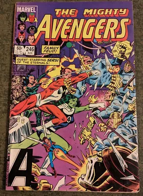 Buy The Mighty Avengers #246 - Comic Book - Original 1st Printing - 1984 • 6.71£