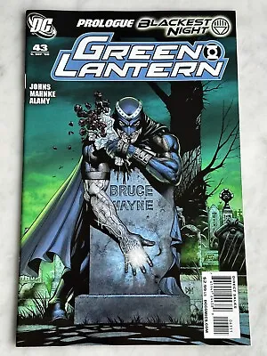 Buy Green Lantern #43 KEY Blackest Night Prologue In High-Grade! (DC, 2009) • 8.37£
