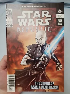Buy Star Wars Republic #60 Origin Asajj Ventress Dark Horse Comics • 26.12£