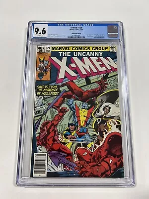 Buy X-men 129 Cgc 9.6 White Pages 1st Kitty Pryde Emma Frost 1980 • 672.01£