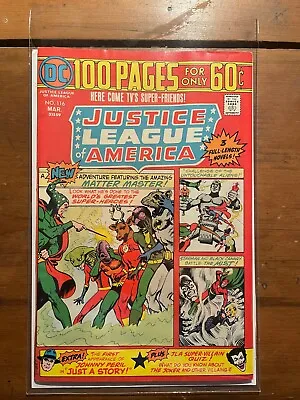 Buy Justice League Of America #116 March 1975 - Atlas Comics VG • 15.80£