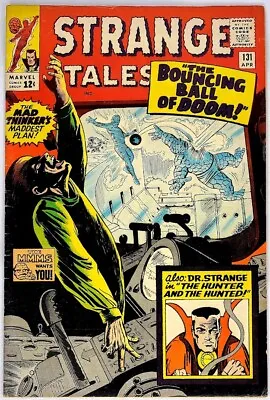 Buy Strange Tales 131 Marvel 1965 VG Fantastic Four Dr Strange Stan Lee Steve Ditko • 45.09£