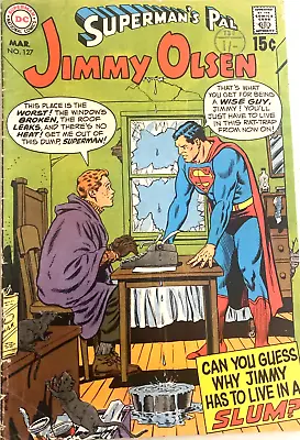 Buy Superman's Pal Jimmy Olsen  # 127. March 1970. Vg+ 4.5. Curt Swan Cover. • 5.39£