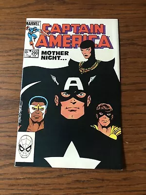 Buy Captain America # 290 - 1st Mother Superior (later Sin & Red Skull) NM- Cond. • 7.90£