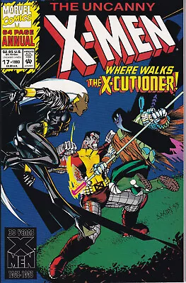 Buy X-MEN ANNUAL Vol. 1 #17 1993 MARVEL Comics - 64 Pages - Trading Card • 19.44£
