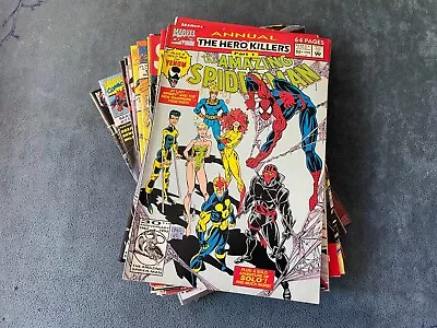 Buy Spider Man Comic Book Lot 16 Annual Sensational Web Of Doom Arachnis Mid Grade • 28.10£
